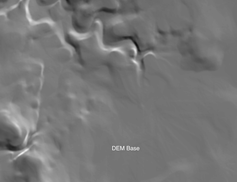 Terrain Wetness Indicator from a DEM